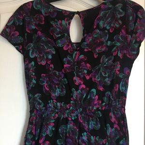 Short Sleeve Tunic Dress Pockets